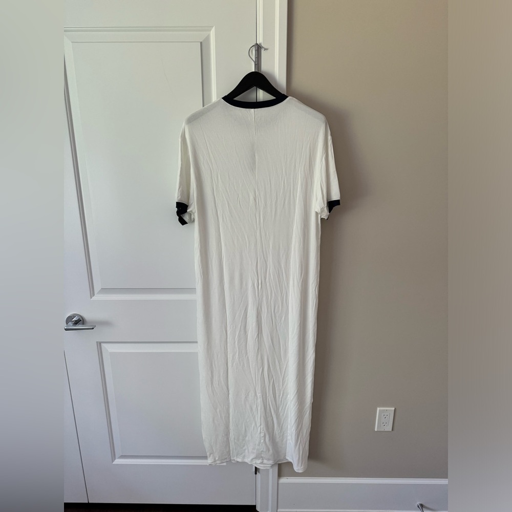 Skims Soft Lounge Ringer T-shirt Long Dress - Picture 3 of 5
